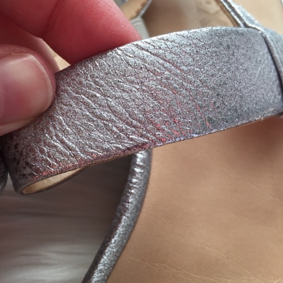 The Flexx Sun Tan Platform Sandals 11 Silver - Picture 7 of 15